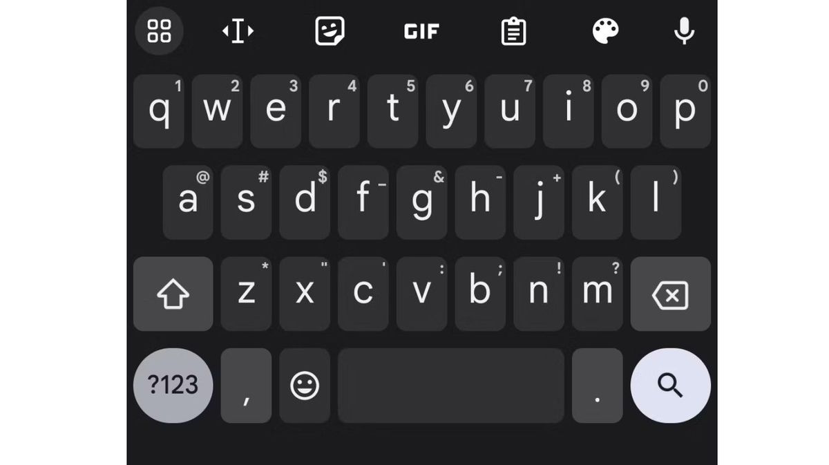 Gboard toolbar post-update
