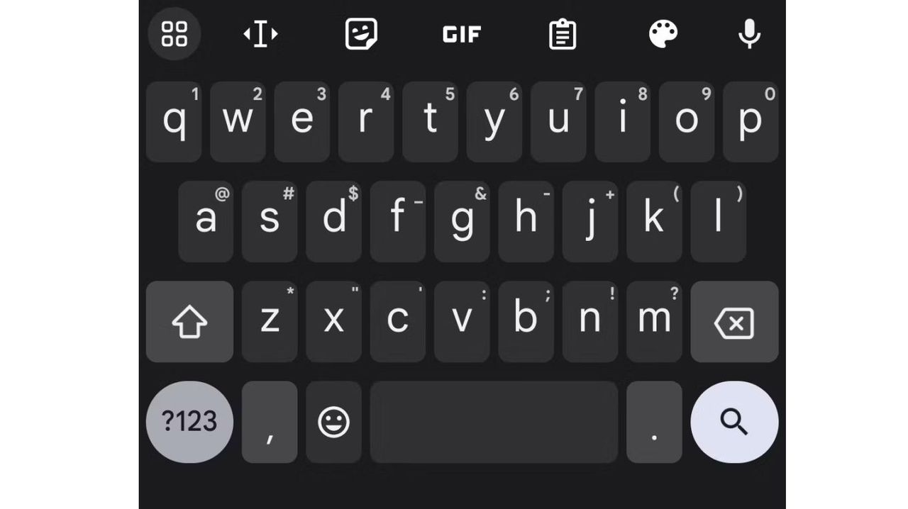 Gboard toolbar post-update