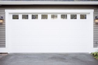 Painting a Garage Door