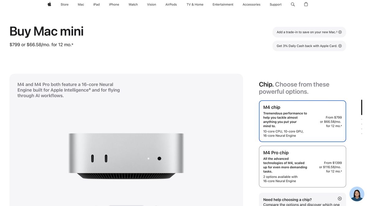 Apple Mac mini, $७९९ मा सुरु हुँदै