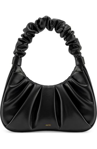 Gabbi Ruched Faux Leather Hobo