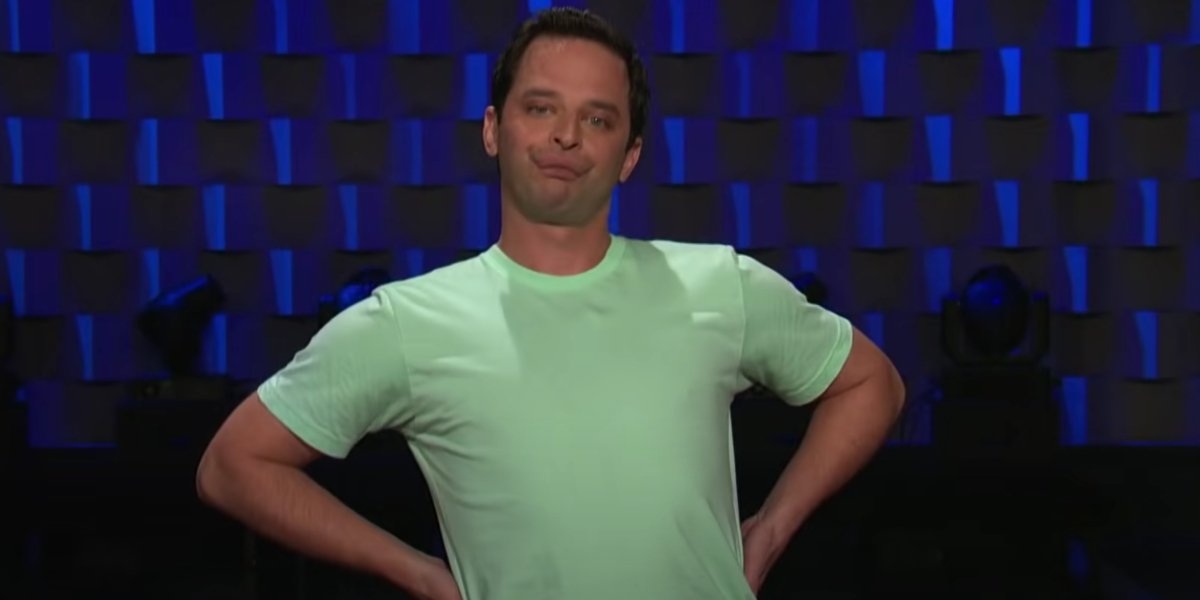 Nick Kroll during his Saturday Night Live audition