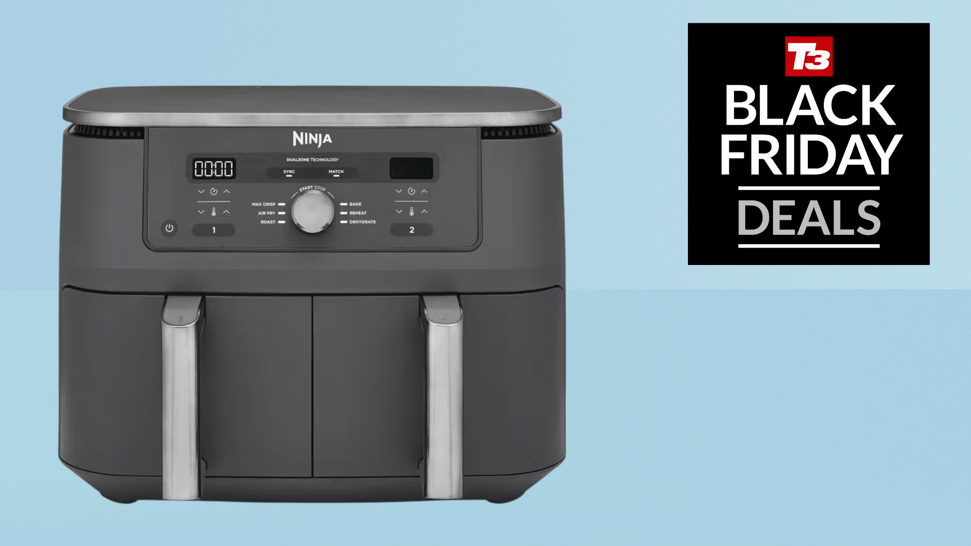 Ninja Max 6-in-1 Dual Zone DZ400UK Air Fryer 