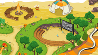 A bunch of cursors huddled around a projector screen watching a black-and-white Popeye cartoon.