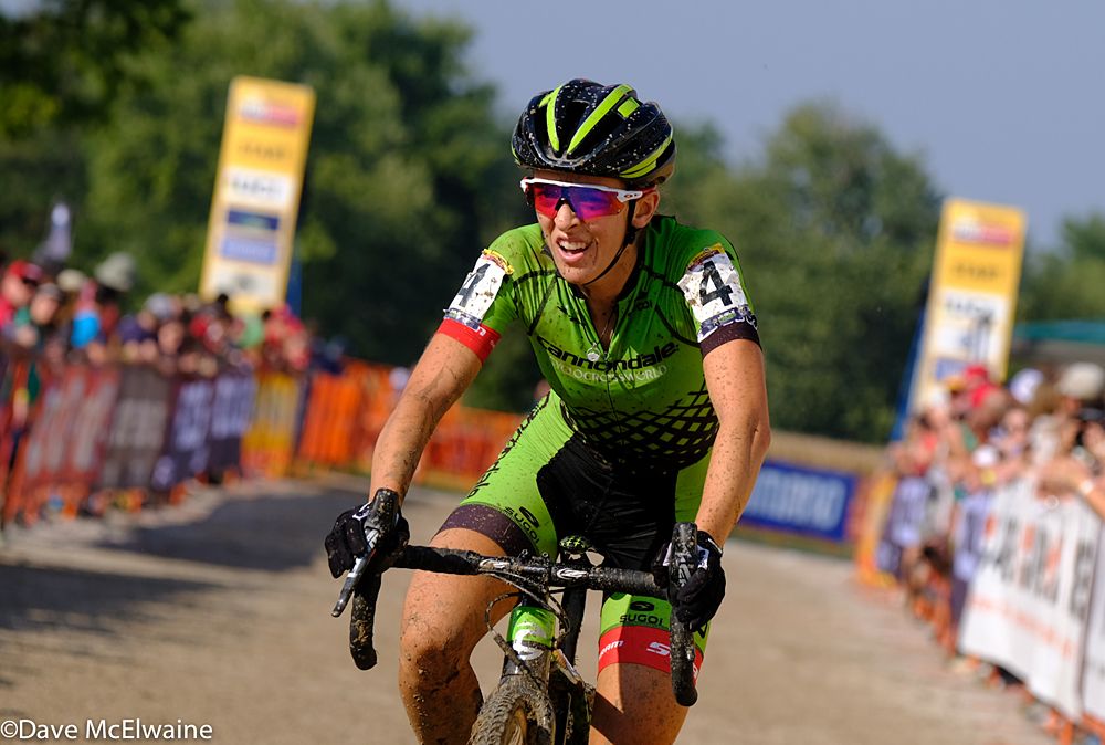 Young Katie Antonneau (USA) took third place, making it her second World Cup podium