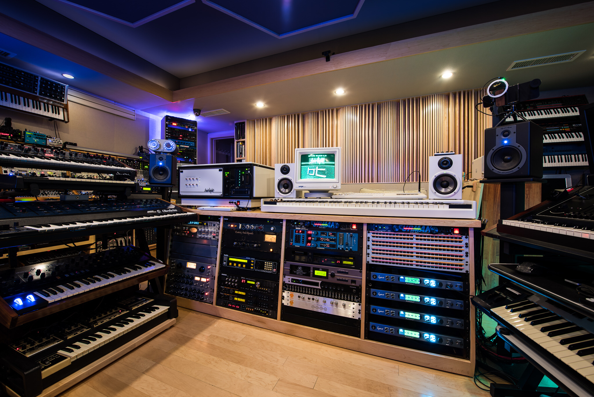 BT's synth-encrusted studio