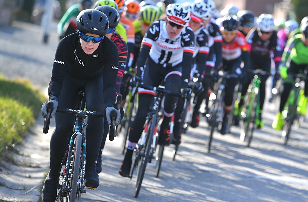 Tiffany Cromwell (Canyon-Sram) at Omloop Het Nieuwsblad Women Elite