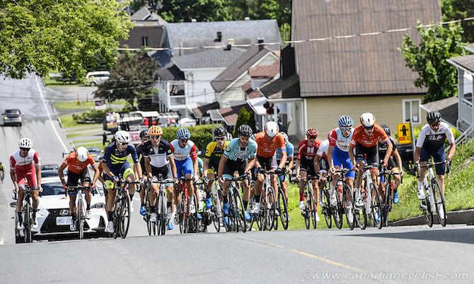 The peloton kept getting smaller and smaller