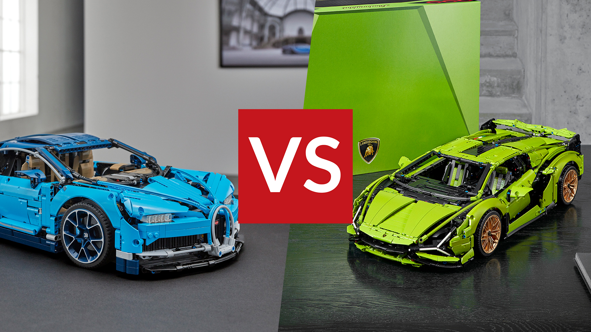 Lego Lamborghini vs Bugatti: which Technic set you buy? | T3