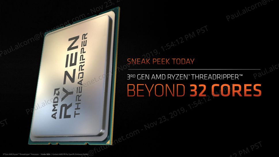 AMD Announces Threadripper 3990X, 64 Cores and 128 Threads with 280W