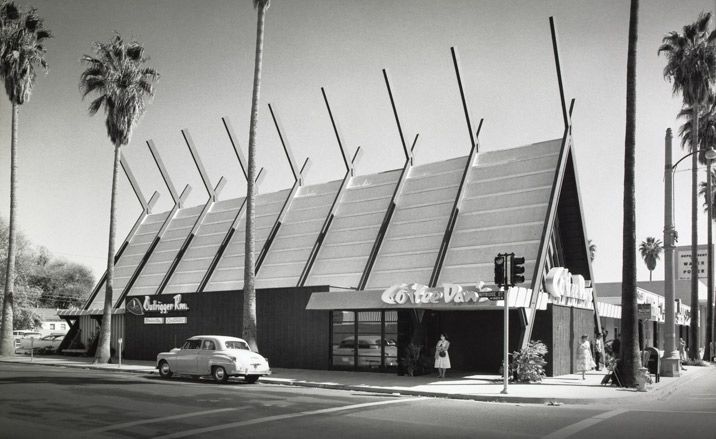 Coffee Dan’s Coffee Shop, Los Angeles, 1958.