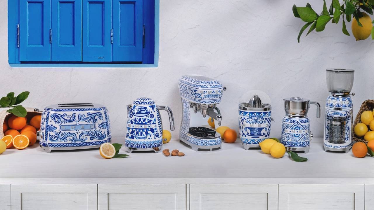 Smeg x Dolce &amp; Gabbana Blu Mediterraneo launch