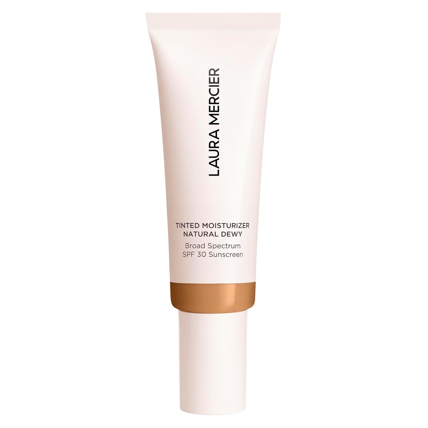 Laura Mercier, Laura Mercier Tinted Moisturizer Natural Dewy With Spf 30: 24hr+ Hydration, Long Lasting, Sheer to Light, Buildable Coverage, Dewy Finish, Improve Skin Tone and Texture, Skin Tint, Teak