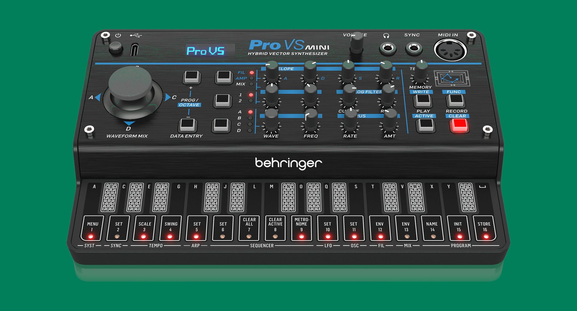 Behringer Pro vs Mini synthesizer