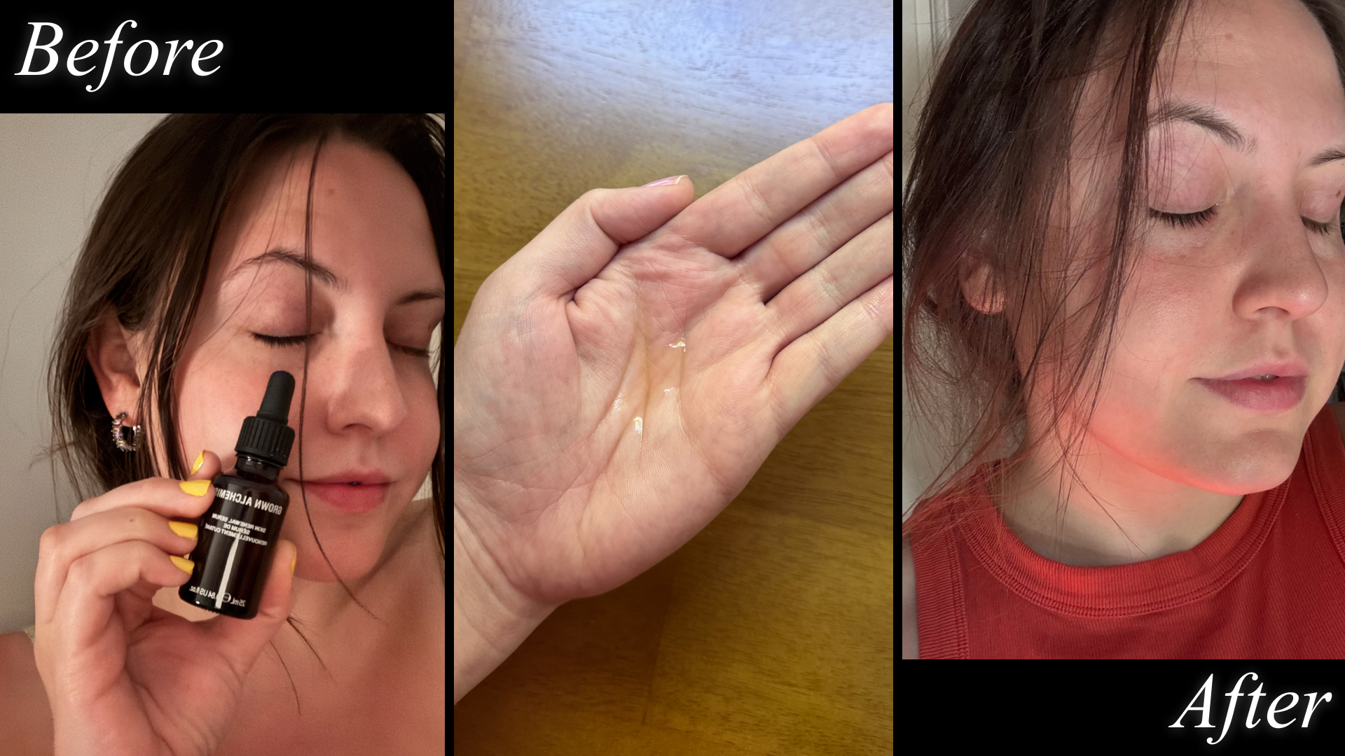 Sophia Vilensky tests Grown Alchemist&#039;s Skin Renewal serum.