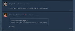 Cult of the Lamb fans react to the "Sex Update"