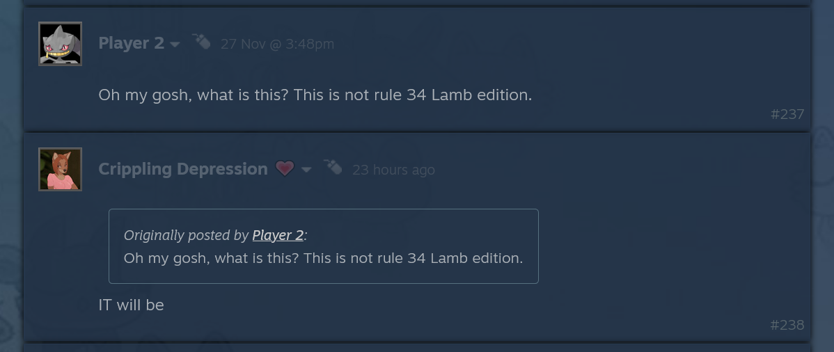 Cult of the Lamb fans react to the 
