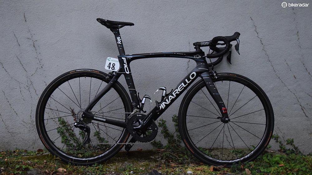 Chris Froome's Dogma F10 at the Tour de Romandie