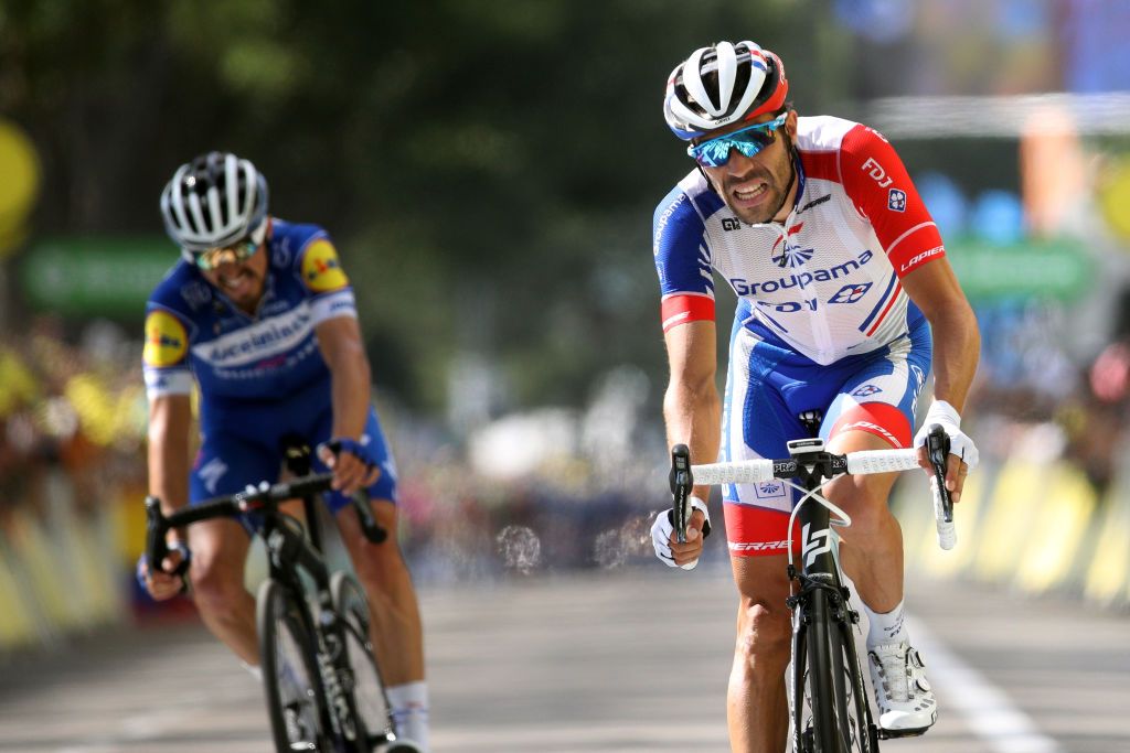Thibaut Pinot (Groupama-FDJ) gained time on stage 8