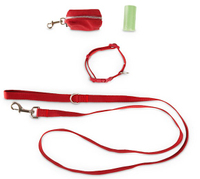 Bond &amp; Co. Red 3-Piece Walking Kit for Dogs, Small RRP: $29.99 | Now: $19.99 | Save: $10.00 (33%) at Petco