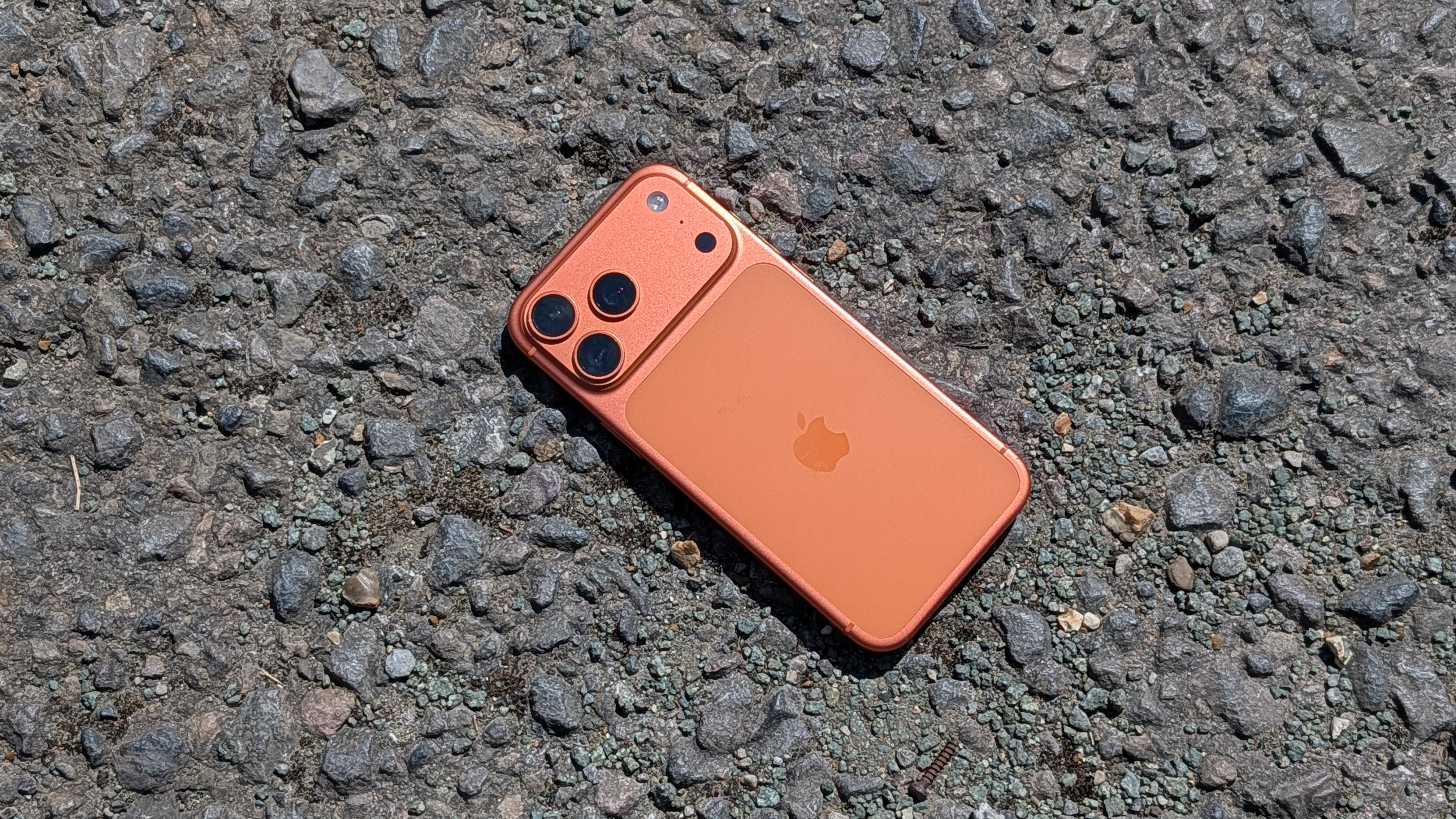 iphone 17 pro max on ashphalt