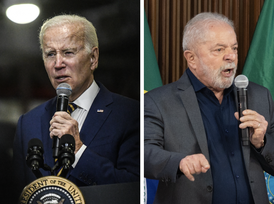 President Biden and Brazilian President Luiz Inacio Lula da Silva.