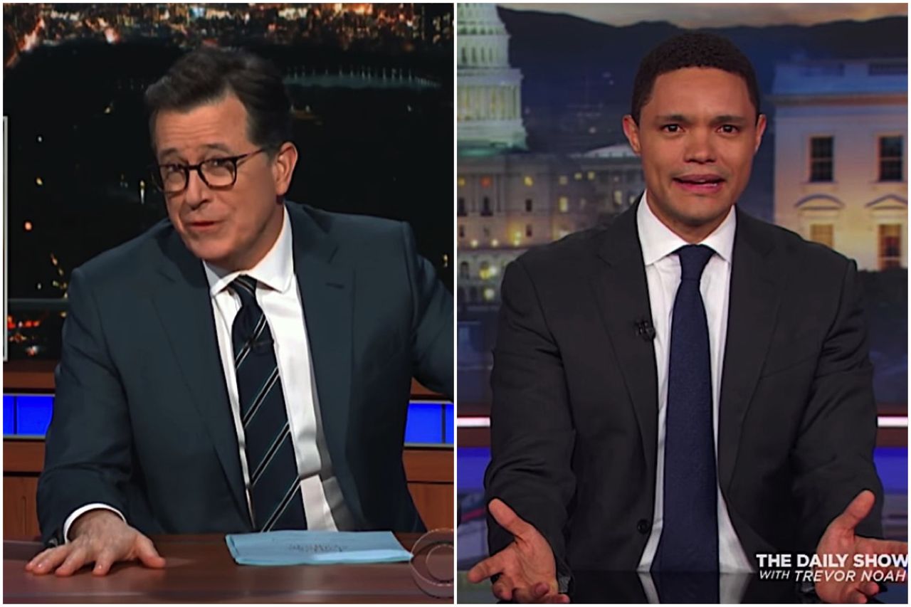 Stephen Colbert and Trevor Noah nail Scott Pruitt