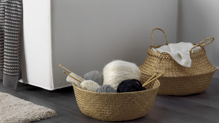 IKEA two FL&amp;Aring;DIS Basket, seagrass