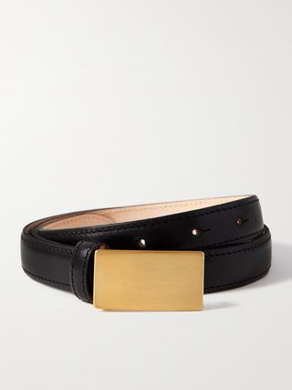 Signet Leather Belt