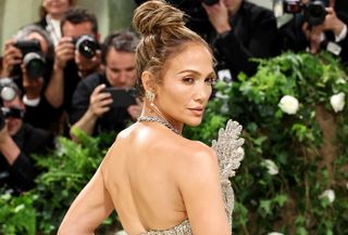 Jennifer Lopez Wore a Sheer Schiaparelli Gown to the Met Gala | Who What  Wear UK
