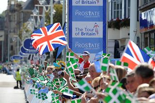 Bideford finish, Tour of Britain 2009, stage six