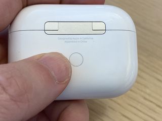 AirPods Pro case pairing button