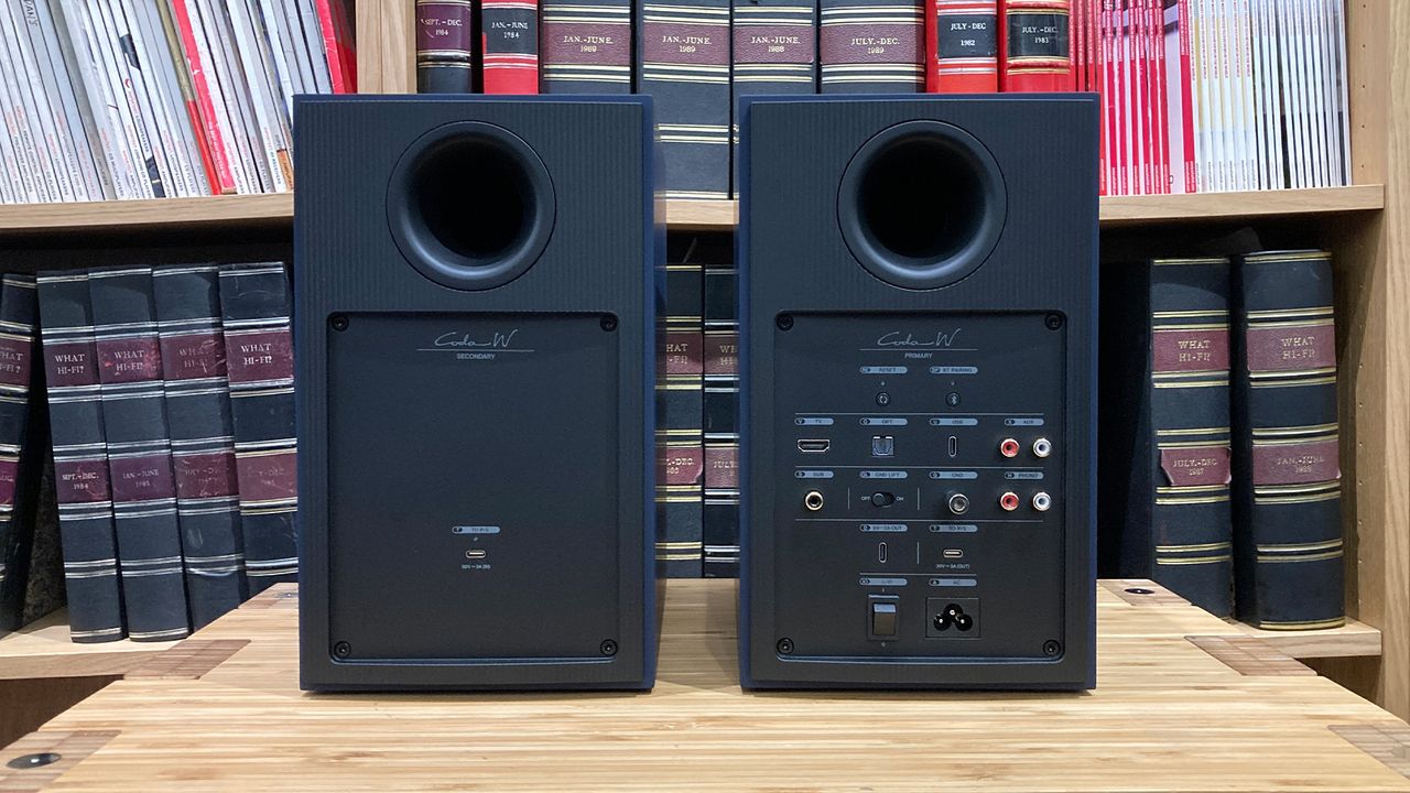 KEF Coda W active speakers