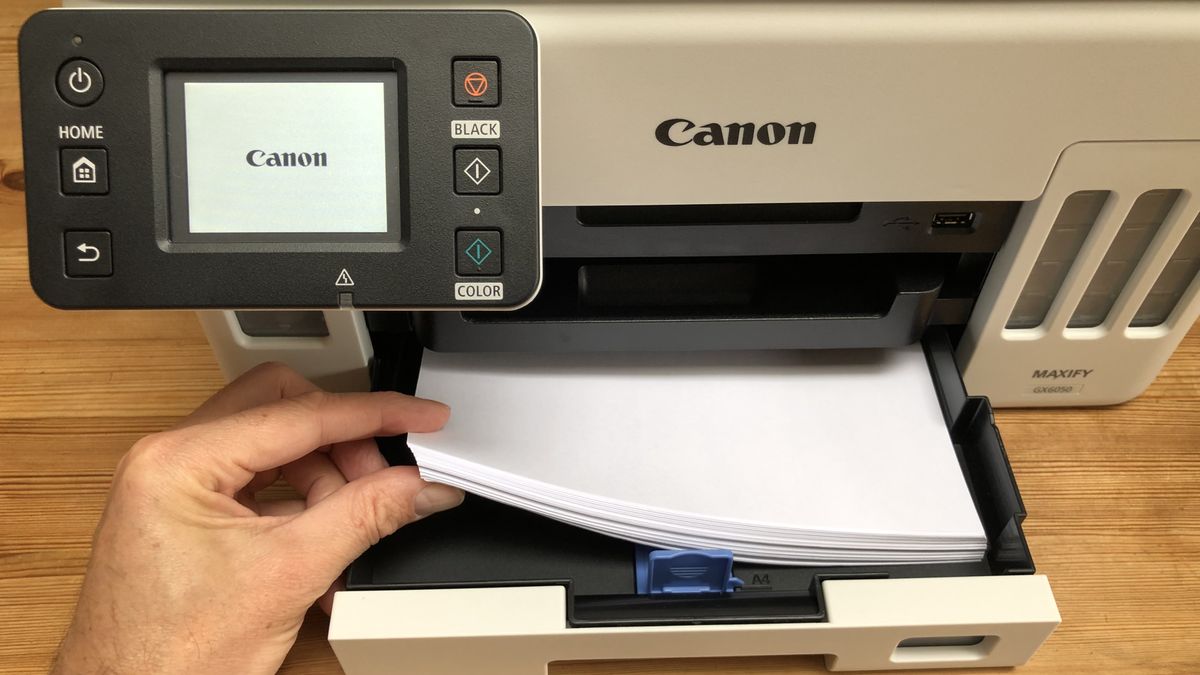 Canon Maxify Gx In Color Inkjet Printer Review Techradar