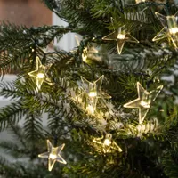 100 Warm White Star Outdoor Battery Fairy Lights | was £16.99now £14.99 at Lights4Fun
