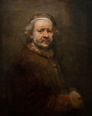 Rembrandt's 'Self Portrait at the Age of 63 '(1669)