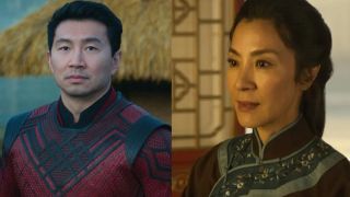 Simu Liu and Michelle Yeoh in Shang-chi