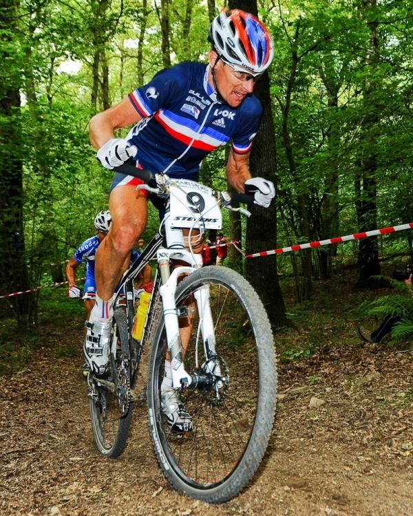 Thomas Dietsch (France) on a climb. He would finish 9th.