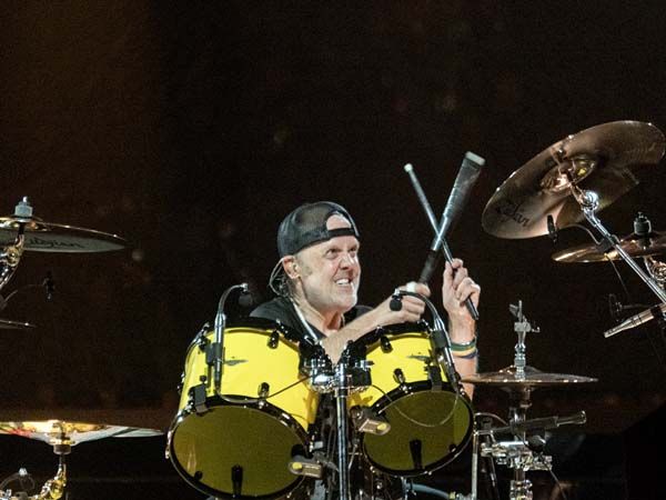 Metallica onstage in Amsterdam