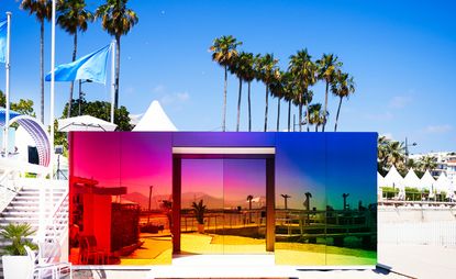 Where The Rainbow Ends pavilion by Germans Ermičs for Instagram at Cannes Lions Festival of Creativity