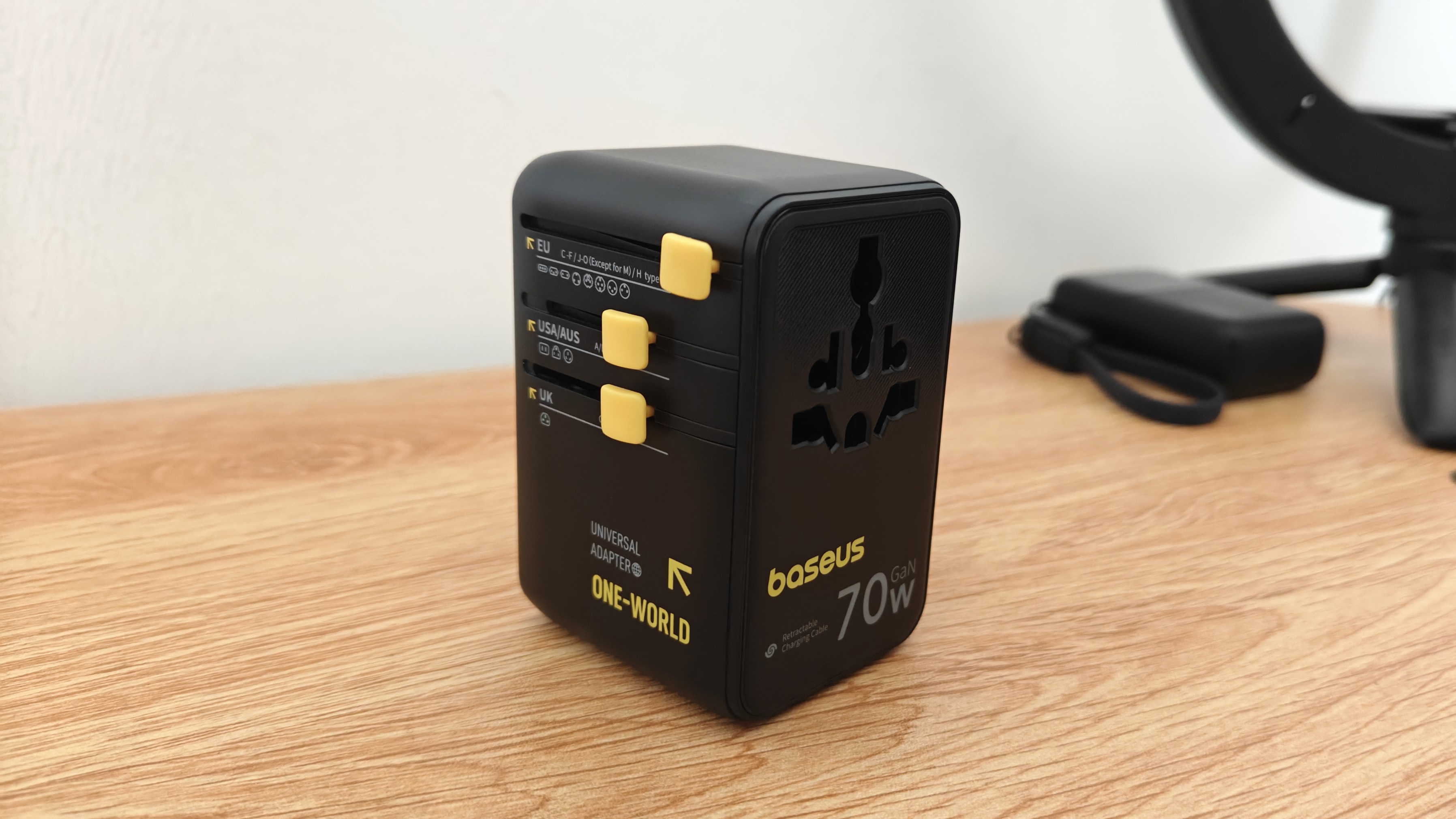Baseus EnerCore CG11 Universal Travel Adapter with Retractable Cable