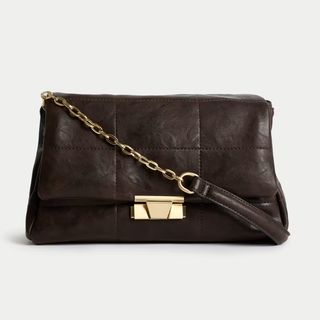 M&S Quilted Shoulder Bag