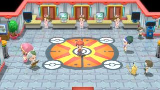 Pokemon Brilliant Diamond Shining Pearl Battle Tower Interior