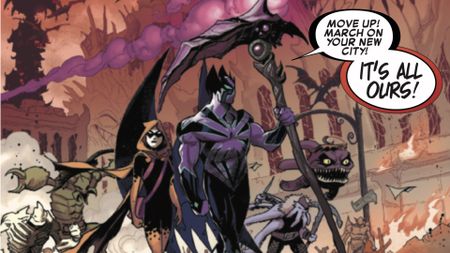 Dark Web Finale #1 interior art