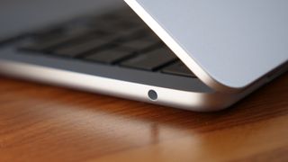 Close up of right ports on an Apple MacBook Air 13-inch M4.