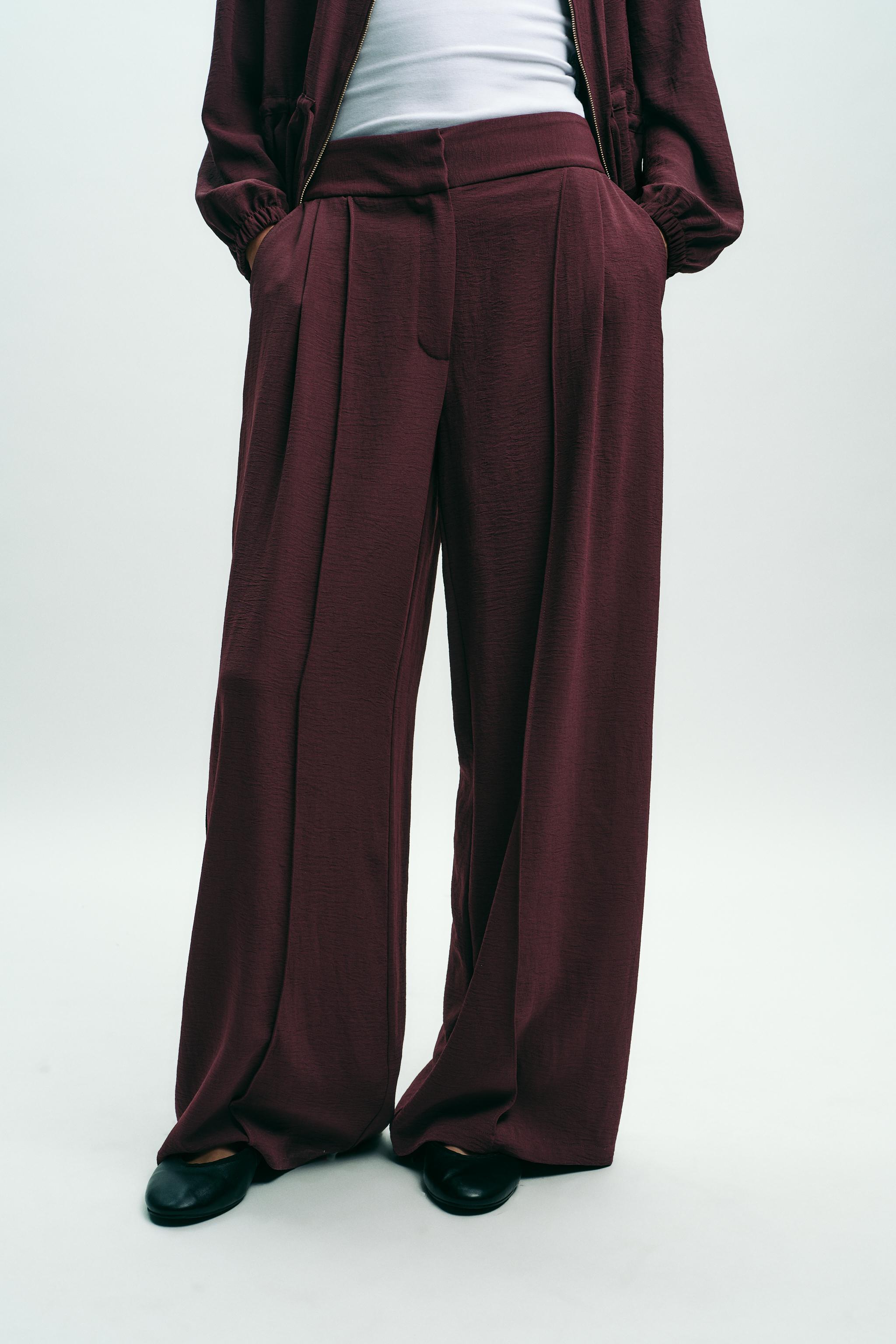 Seam Wide Leg Pants