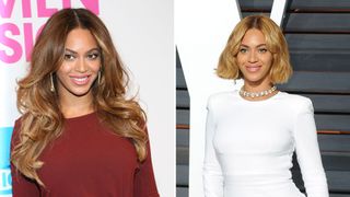 beyonce hair transformation - before and after photos