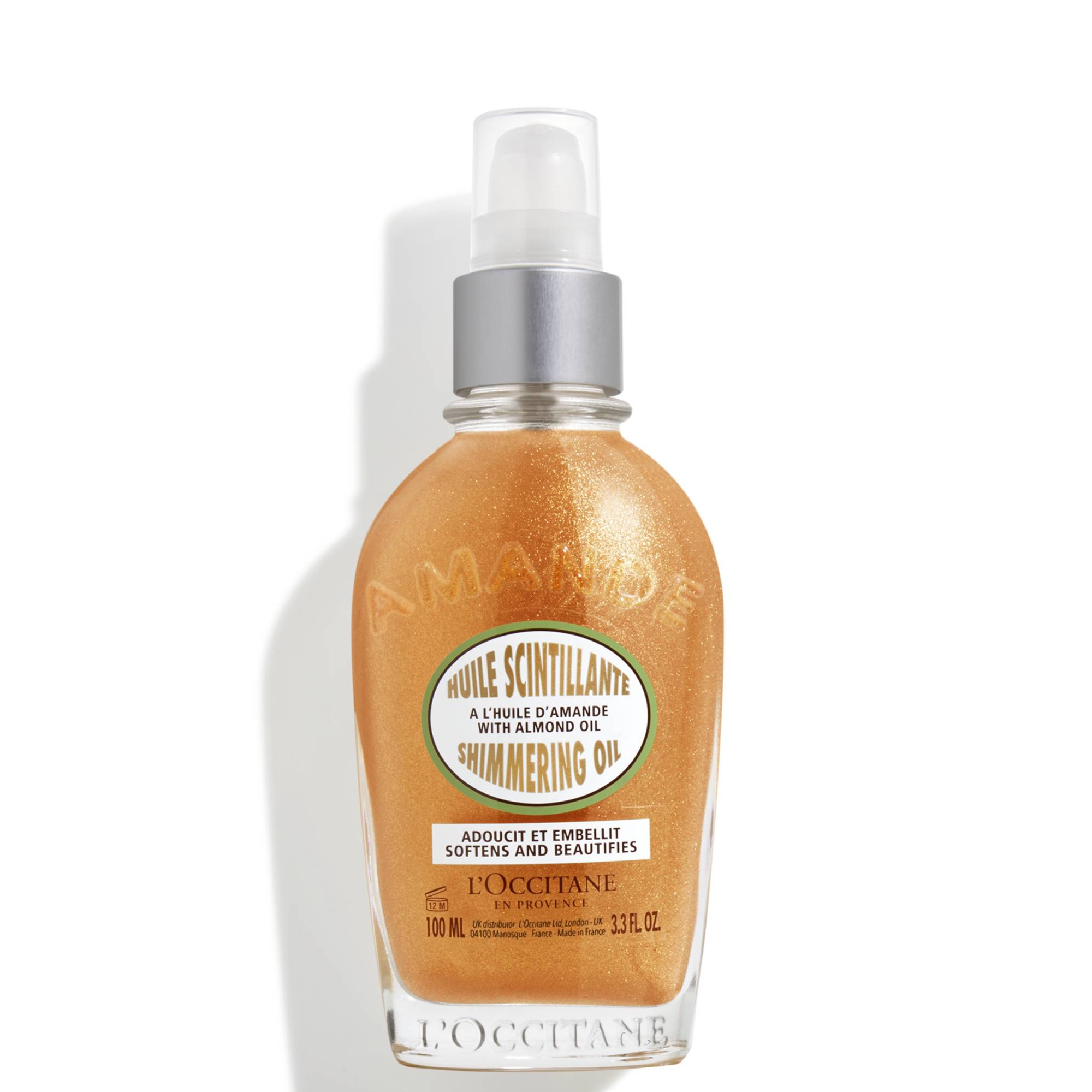 L'occitane Almond Shimmering Body Oil 100ml