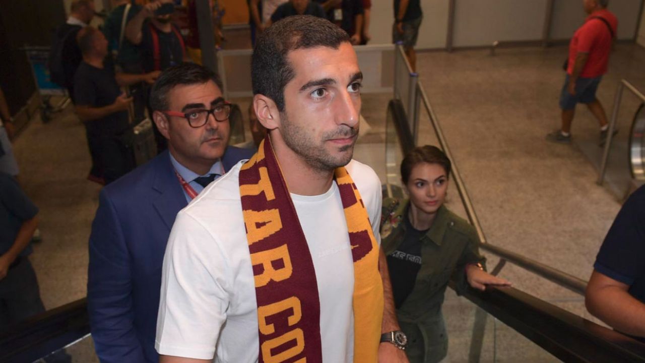 Henrikh Mkhitaryan has signed for Italian giants AS Roma on loan