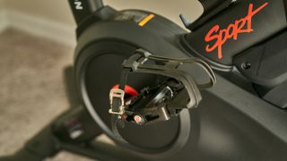 Echelon Connect Sport bike – close up image of pedals